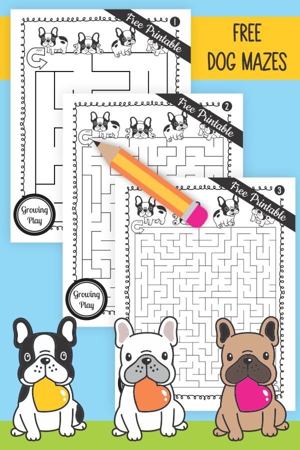 Dog Maze FREE PDF