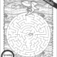 Shark Maze PDF for kids