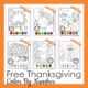 Thanksgiving color by number coloring pages are a fun and educational activity for children of all ages to enjoy during the Fall season and Thanksgiving day.