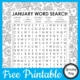 This January word search free printable is perfect for all ages. You can download this fun word search puzzle for free from Growing Play.