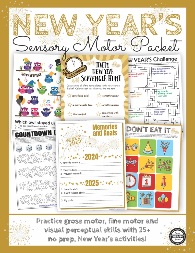 New Year's Games and Activities Packet 2025