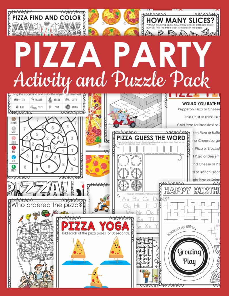 Pizza Party Packet