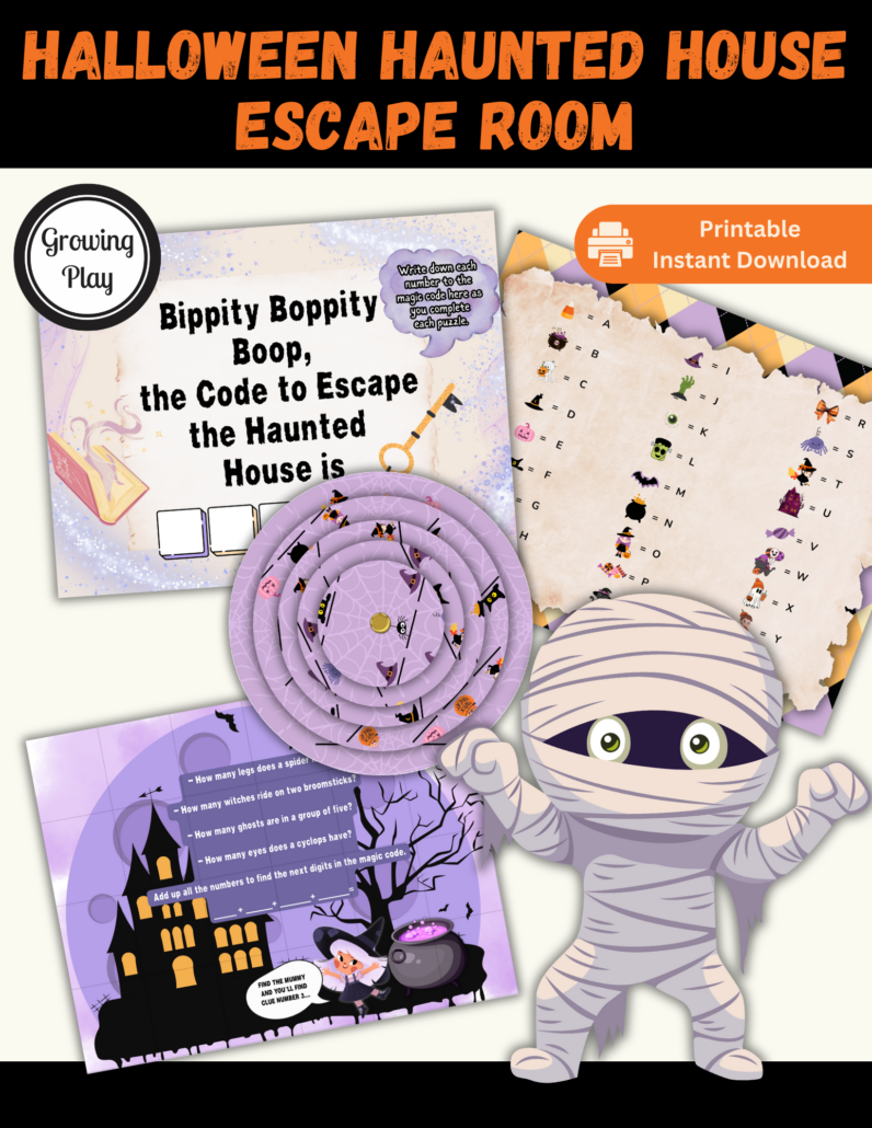 Halloween Haunted House Escape Room