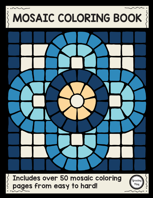 Mosaic Coloring Book